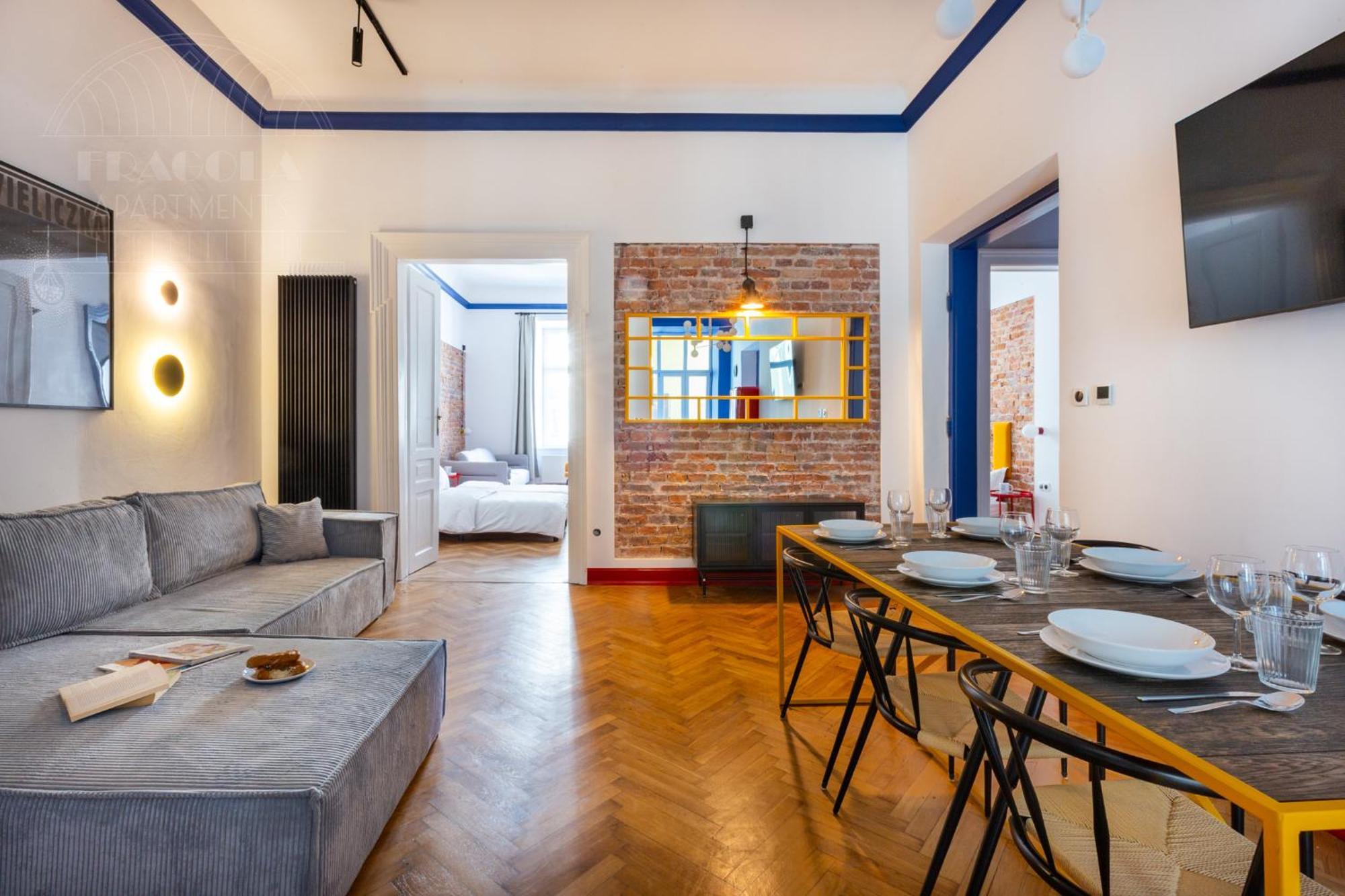 Spacious City Center Family Apartments Krasków Eksteriør bilde